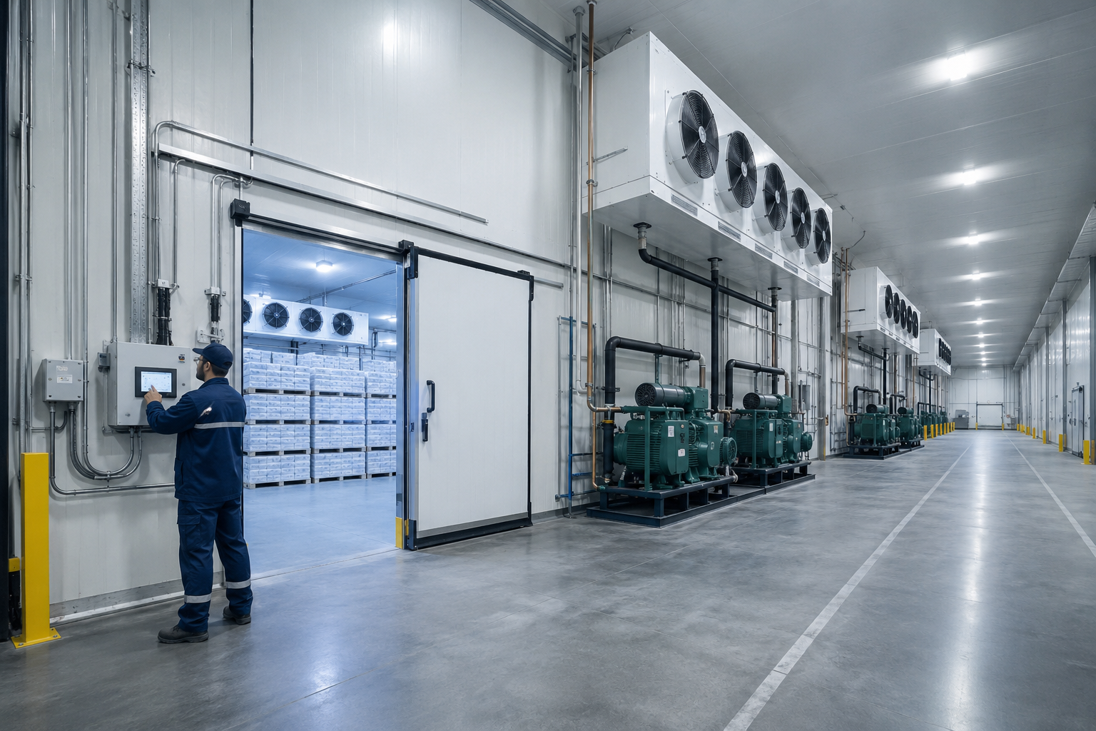 Soğuk hava deposu elektrik tüketimi ve enerji verimliliği kontrolü